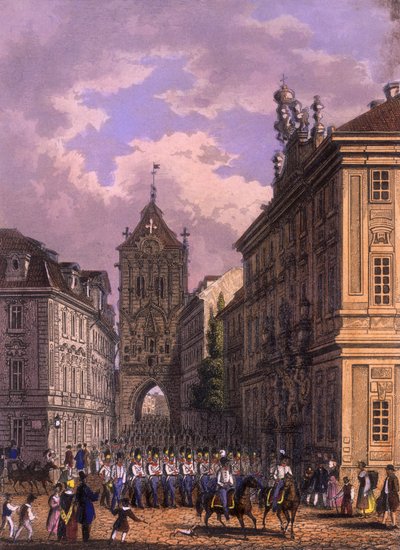 Celetná Street by Vincenc and Geissler, F. Morstadt